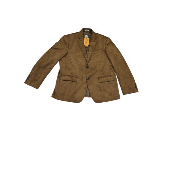 NWT PJ Paul Jones Men's  Faux Suede Two Button Blazer XL - Picture 2 of 10